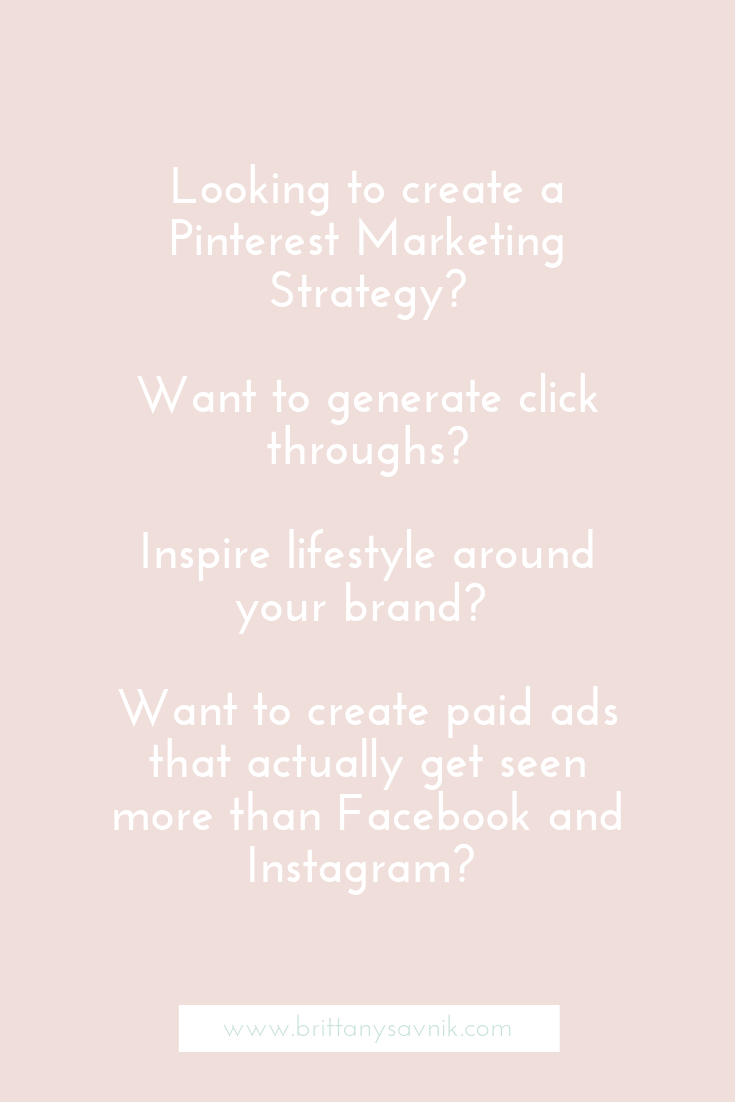 5 Statistics To Back Why You Need To Be On Pinterest. - brittanysavnik.com